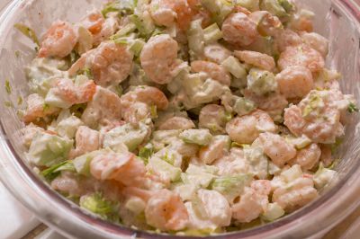 Ensalada de frutos del mar