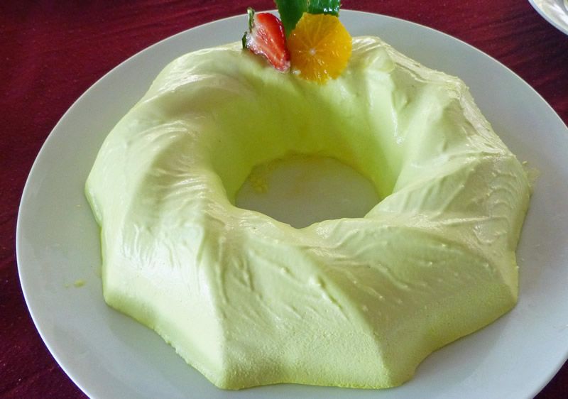 Bavarois de cítricos