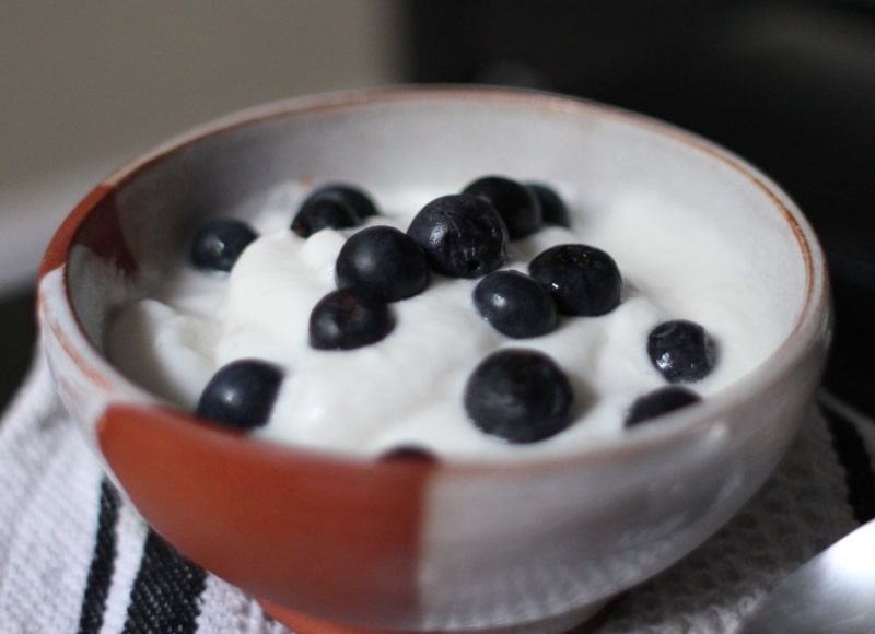 Mousse de chirimoya
