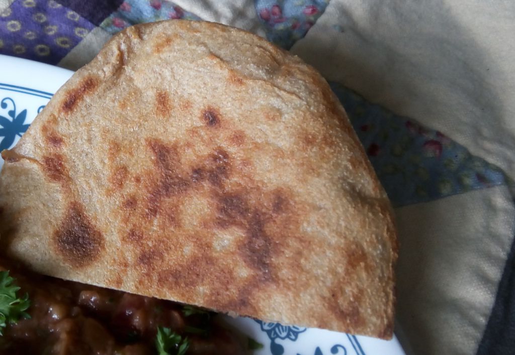 Pan de pita integral
