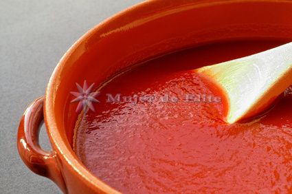 Salsa de tomate microondas