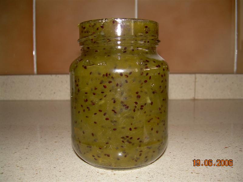 Mermelada de kiwi