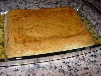 Flan de huevo light microondas