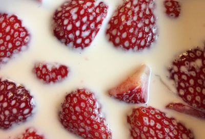Sopa de fresas