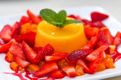 Gelatina de té rooibos
