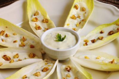 Endivias al roquefort