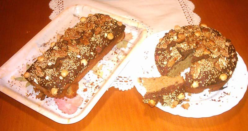 Bizcocho rico en fibra de lita