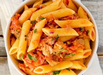 Macarrones marinera