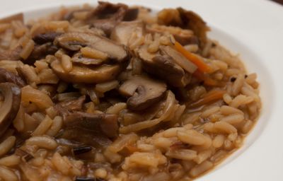 Arroz al champignone
