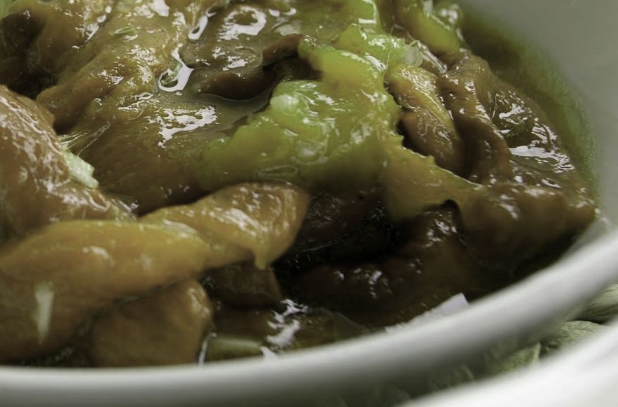 Ensalada de pimientos aliñados