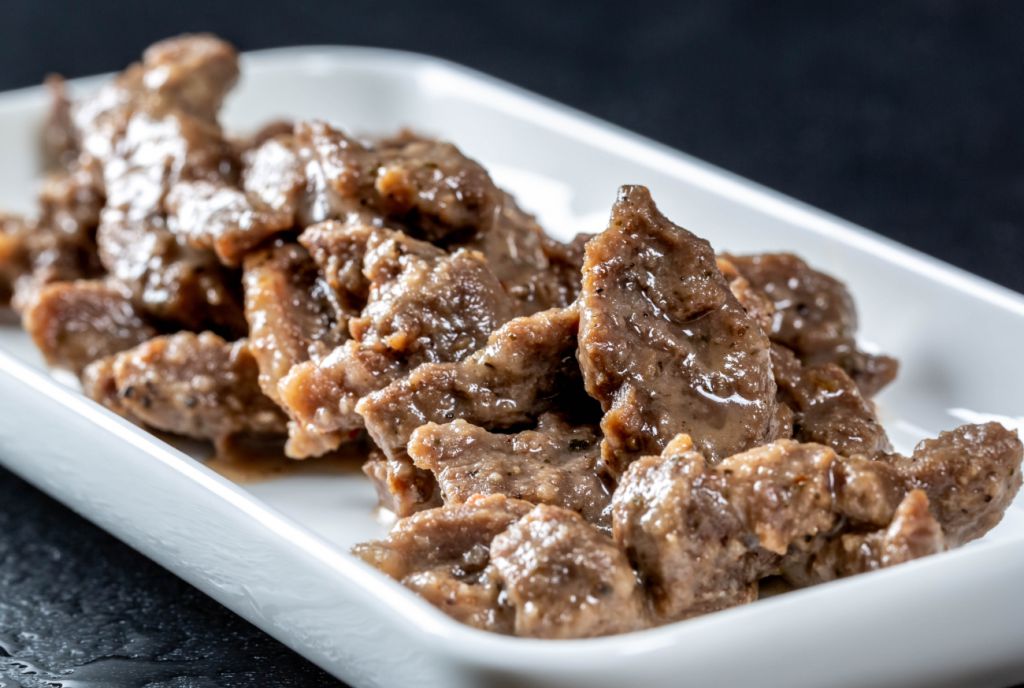 Filetes o carne en salsa
