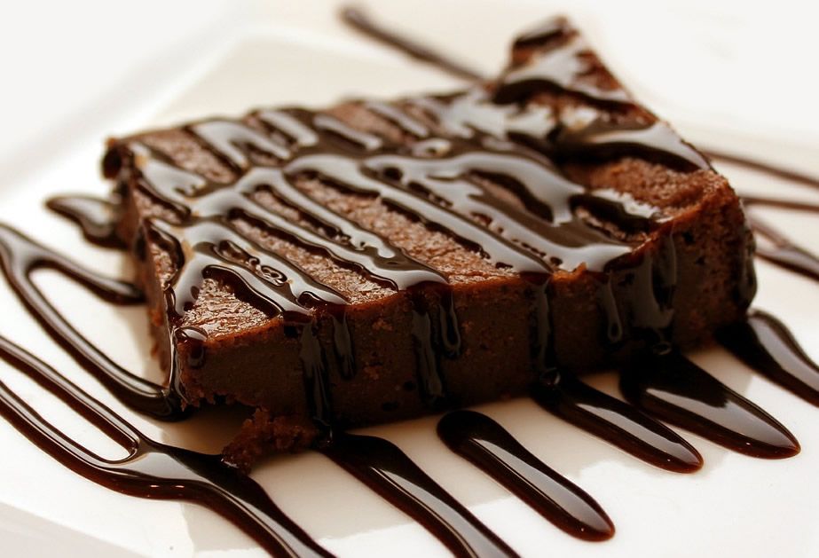 Bizcocho de salvado y chocolate microondas