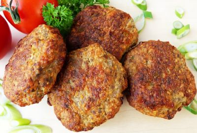 Hamburguesas de ternera ligeras