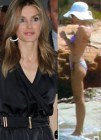 ¡Por fin, la foto de Letizia Ortiz en bikini, de cuerpo entero!