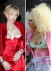 ¡Famosas pilladas enseñando el pecho! Geri Halliwell, Nicki Minaj y Courtney Love