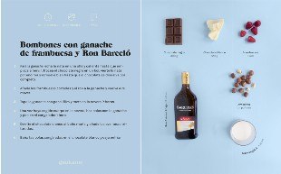 Videoreceta: bombones con ganache de frambuesa al ron